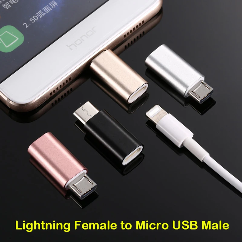 8Pin Female To Micro USB Male Adapter Mini Android Phone Cable Converter Fast Charging Connector For iPhone Cable
8Pin Female To Micro USB Male Adapter Mini Android Phone Cable Converter Fast Charging Connector For iPhone Cable