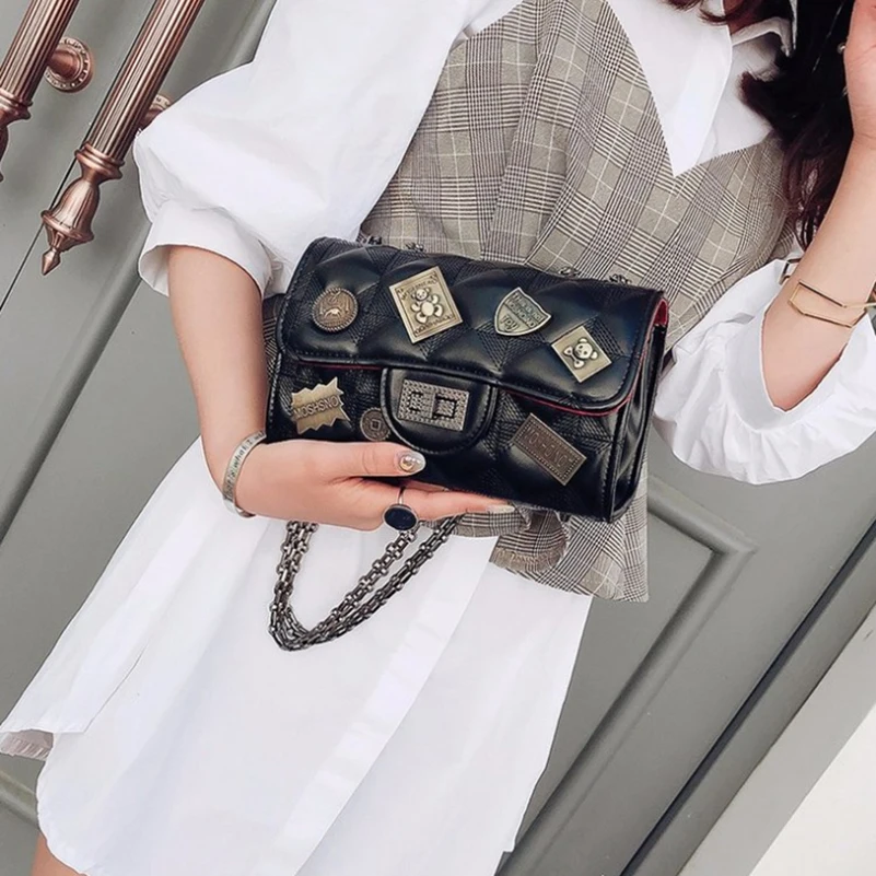 Luxury Handbags Women Designer Fashion Shoulder Chain Evening Clutch Bags Ladies Messenger Crossbody Shopping Bag For Girls 2019
Luxury Handbags Women Designer Fashion Shoulder Chain Evening Clutch Bags Ladies Messenger Crossbody Shopping Bag For Girls 2019