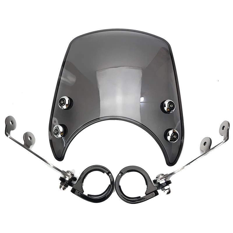 Motorcycle 39mm-41mm Windshield Windscreen Black/Smoke/Clear For XL 883 1200 2004-2019
Motorcycle 39mm-41mm Windshield Windscreen Black/Smoke/Clear For XL 883 1200 2004-2019