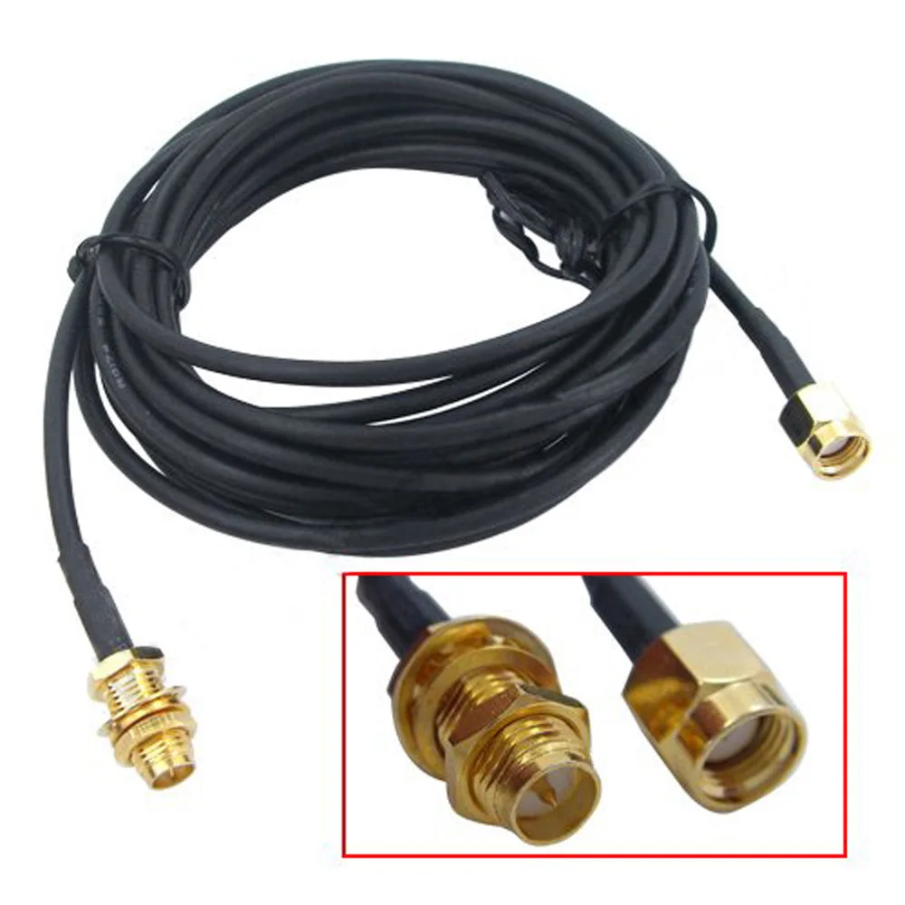 IMC Hot 9m Meter Wifi Antenna Extension Cable Lead RP-SMA For Wi-Fi Routers D-LInk
IMC Hot 9m Meter Wifi Antenna Extension Cable Lead RP-SMA For Wi-Fi Routers D-LInk