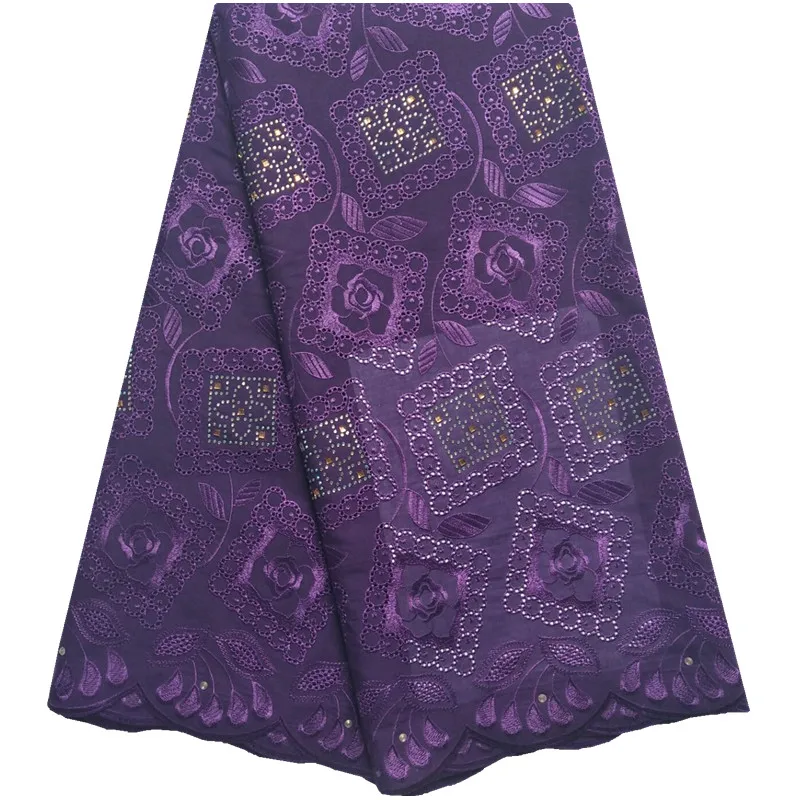 Purple 2018 African Dry Lace Fabric High Quality Cotton Lace Fabric Swiss Voile With Stone Swiss Voile Lace In Switzerland 1339
Purple 2018 African Dry Lace Fabric High Quality Cotton Lace Fabric Swiss Voile With Stone Swiss Voile Lace In Switzerland 1339