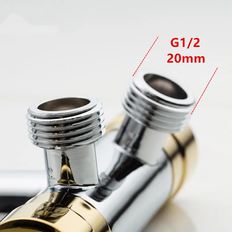 All copper one in, two out, double water outlet, double switch, multi-function triangle valve, washing machine, toilet mate, bat
All copper one in, two out, double water outlet, double switch, multi-function triangle valve, washing machine, toilet mate, bat