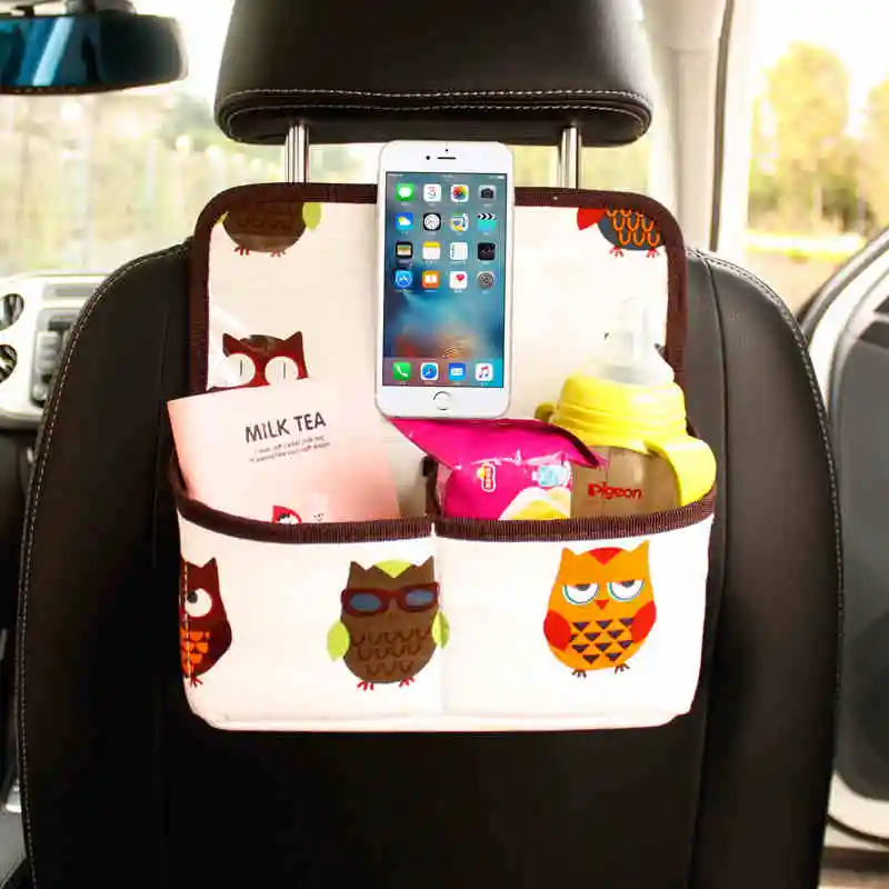 Car organizers high quality double warp/weft canvas for children the backseat organizers children Organizador auto parts
Car organizers high quality double warp/weft canvas for children the backseat organizers children Organizador auto parts