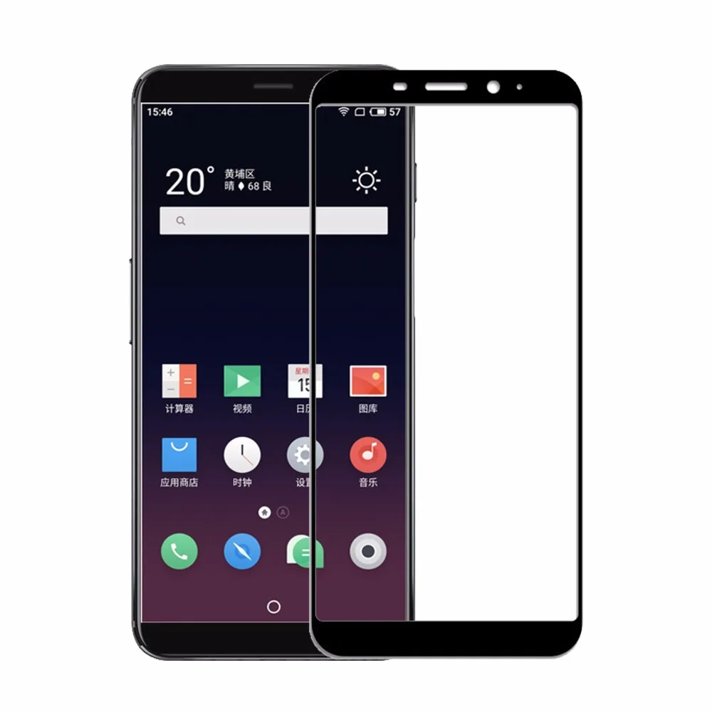 Закаленное стекло с полным покрытием для Meizu M8C X8 S6 M6T Защитное экрана M6 M8 M9 Note 16XS 16X