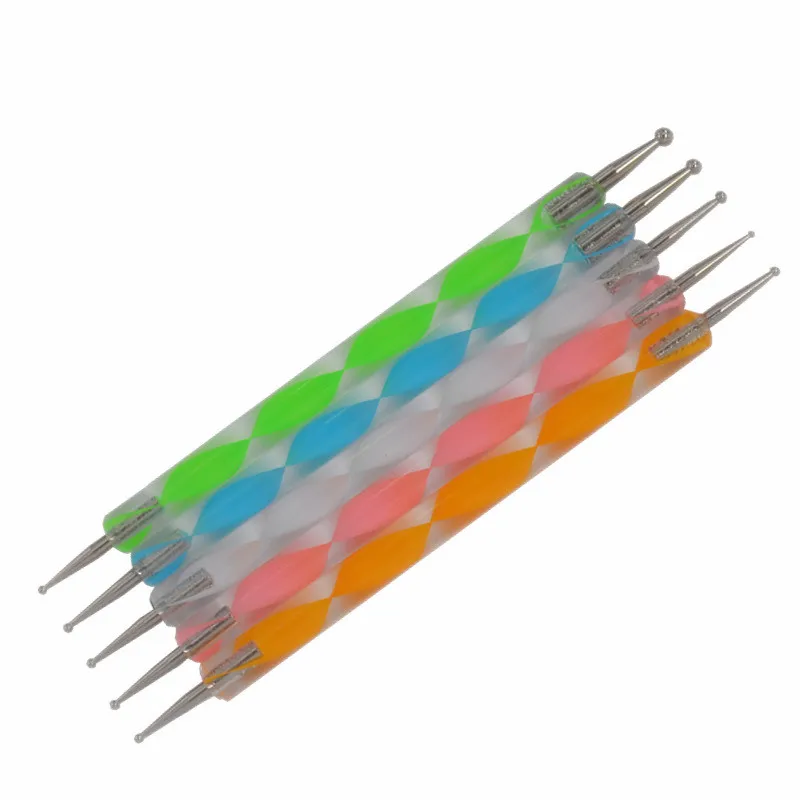 5pcs/Set 2 Way Dotting Marbleizing Painting Pen Tool Nail Art Dot Dotting Tool Nail Care + Free Shipping
5pcs/Set 2 Way Dotting Marbleizing Painting Pen Tool Nail Art Dot Dotting Tool Nail Care + Free Shipping