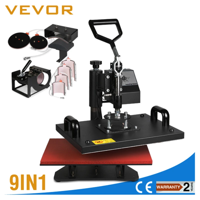 9 In 1 Multifunction Swing Away Heat Press Machine New Transfer Sublimation T-Shirt Cup Hat Bag
9 In 1 Multifunction Swing Away Heat Press Machine New Transfer Sublimation T-Shirt Cup Hat Bag
