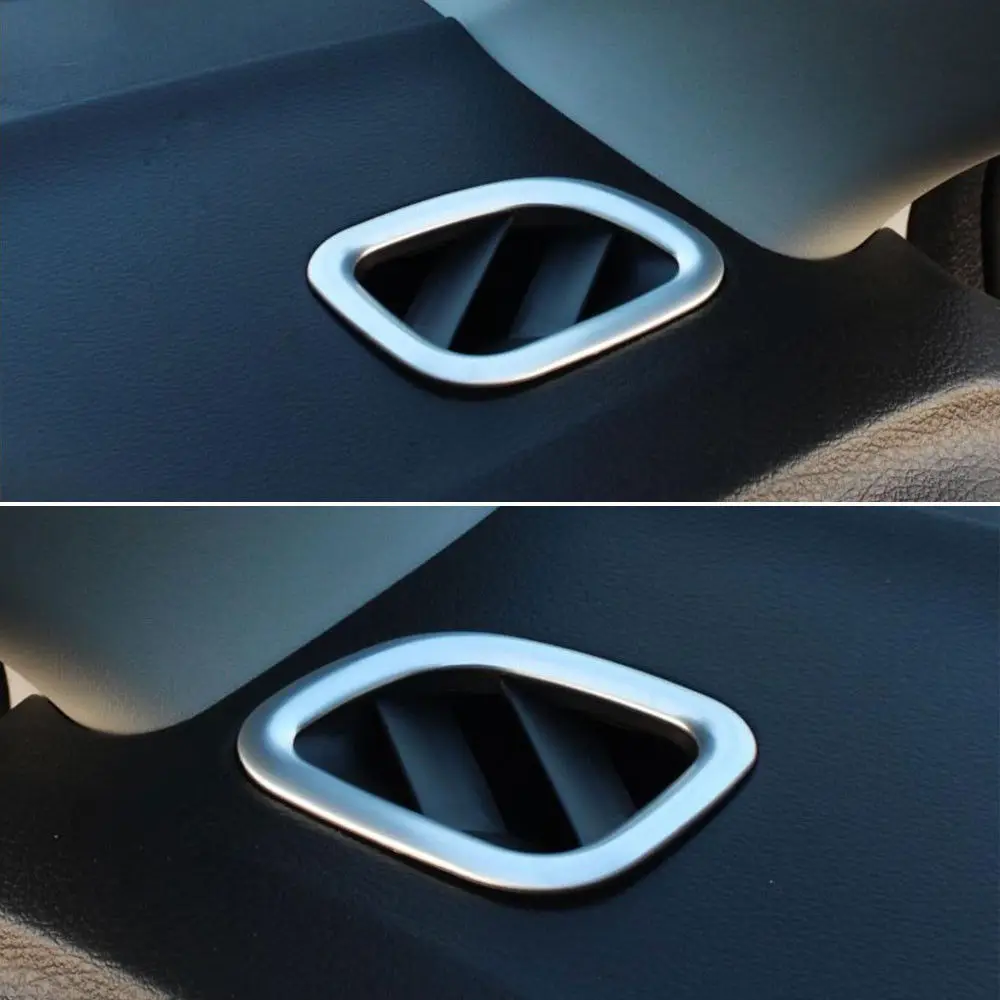 2Pcs Car Interior Front Upper Air Condition Vent Outlet Frame Cover Trim Dashboard Decoration For SUZUKI Vitara 2016 Car Styling
2Pcs Car Interior Front Upper Air Condition Vent Outlet Frame Cover Trim Dashboard Decoration For SUZUKI Vitara 2016 Car Styling