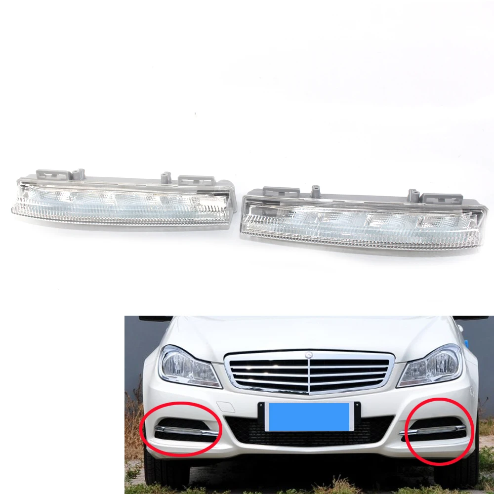 Пара светодиодный DRL Дневной светильник лампа для Benz C-класс 07-14 W204 W212 R172 SLK R172 C230, C250 E350, E400 SLK250, SLK350
Пара светодиодный DRL Дневной светильник лампа для Benz C-класс 07-14 W204 W212 R172 SLK R172 C230, C250 E350, E400 SLK250, SLK350