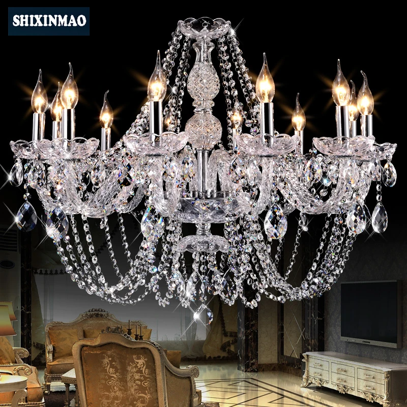 HSHIXINMAO Luxury Electric Crystal Chandelier 6Arm/8Arm/10Arm/12Arm/16Arm Crystal lamp Crystal Chandelier 01
HSHIXINMAO Luxury Electric Crystal Chandelier 6Arm/8Arm/10Arm/12Arm/16Arm Crystal lamp Crystal Chandelier 01