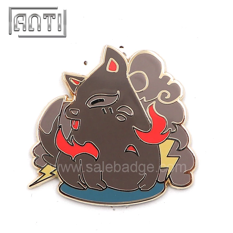 Custom lapel pin creative cute black animal lapel pin high quality hard enamel Badge no MOQ
Custom lapel pin creative cute black animal lapel pin high quality hard enamel Badge no MOQ