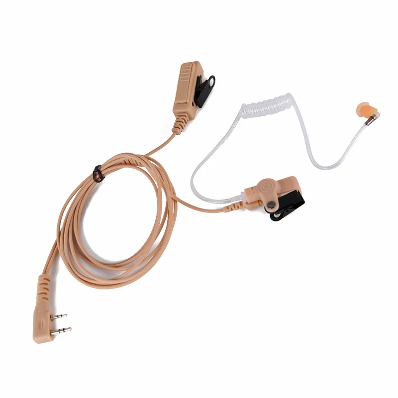 2 Pin Beige Flesh Color Air Headset Earpiece Baofeng Walkie Talkie Accessories Mic Earpiece for PTT Baofeng UV-5R UV-5RE UV82
2 Pin Beige Flesh Color Air Headset Earpiece Baofeng Walkie Talkie Accessories Mic Earpiece for PTT Baofeng UV-5R UV-5RE UV82