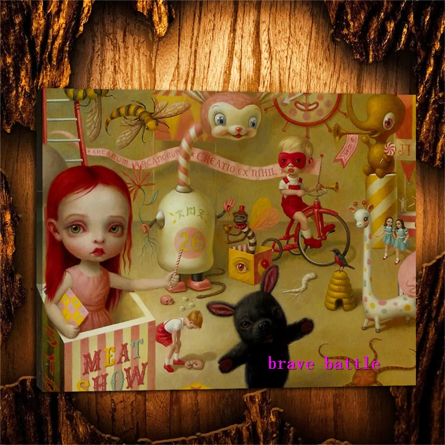 Mark Ryden детская необычная фотообои для гостиной и спальни, домашний декор, Современная роспись маслом #060
Mark Ryden детская необычная фотообои для гостиной и спальни, домашний декор, Современная роспись маслом #060