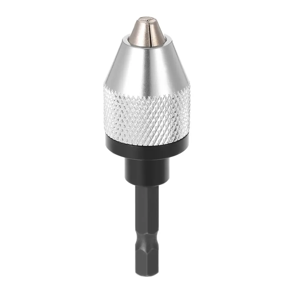 Mini 0.3-6.5mm Electric Grinder Drill Chuck +6.35mm 1/4" Hex Shank Universal Drill Bit Converter Screwdriver Driver Adaptor
Mini 0.3-6.5mm Electric Grinder Drill Chuck +6.35mm 1/4" Hex Shank Universal Drill Bit Converter Screwdriver Driver Adaptor