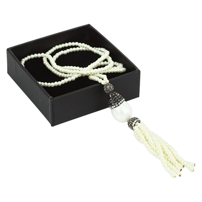 KEJIALAI bohemia Natural stone connector pave rhinestone long dangle pearl beaded tassel pendant necklace for women NL5002
KEJIALAI bohemia Natural stone connector pave rhinestone long dangle pearl beaded tassel pendant necklace for women NL5002