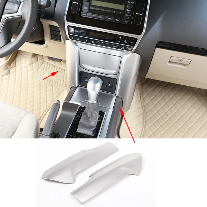 2pcs Car Matte Silver Center Console Decoration Panel Cover Trim For Toyota Land Cruiser Prado FJ150 FJ 150 150 2018
2pcs Car Matte Silver Center Console Decoration Panel Cover Trim For Toyota Land Cruiser Prado FJ150 FJ 150 150 2018