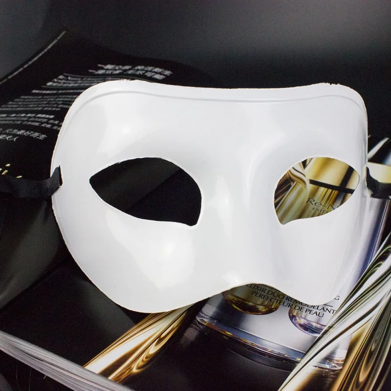 100pcs Men's Ball Mask Fancy Dress Venetian Masks Masquerade Masks Plastic Half Face Mask Black White Gold Silver
100pcs Men's Ball Mask Fancy Dress Venetian Masks Masquerade Masks Plastic Half Face Mask Black White Gold Silver