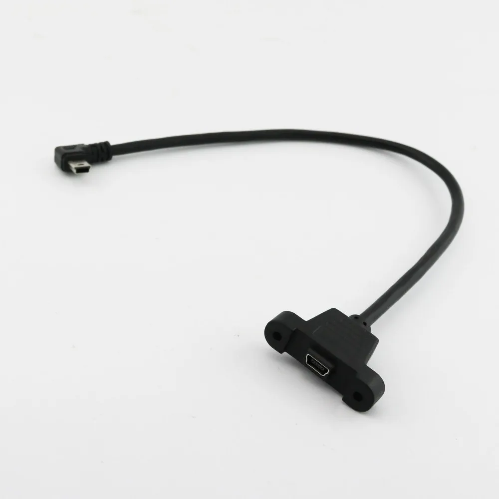 1 шт. мини USB 5Pin мужской левый угол к гнезду Панель Крепление Кабель зарядного устройства 1FT
1 шт. мини USB 5Pin мужской левый угол к гнезду Панель Крепление Кабель зарядного устройства 1FT
