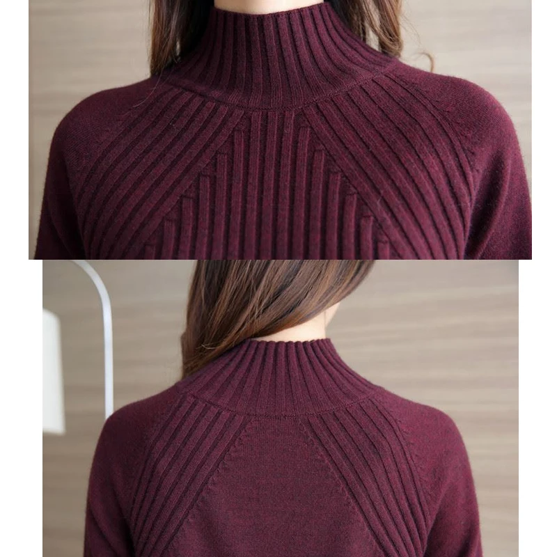 2017 Casual new Autumn Pullover Sweaters Women Long Sleeve Turtleneck Long Sweaters Pullovers Kintted Femme carkigan Tops QH0805
2017 Casual new Autumn Pullover Sweaters Women Long Sleeve Turtleneck Long Sweaters Pullovers Kintted Femme carkigan Tops QH0805
