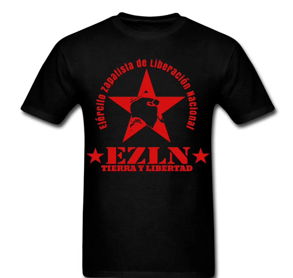 Zapatista Ezln Star Tierra Y Libertad Man Mask T-Shirt 2019 Fashion Men Hot Sale Men T Shirt Fashion Cool Shirts
Zapatista Ezln Star Tierra Y Libertad Man Mask T-Shirt 2019 Fashion Men Hot Sale Men T Shirt Fashion Cool Shirts
