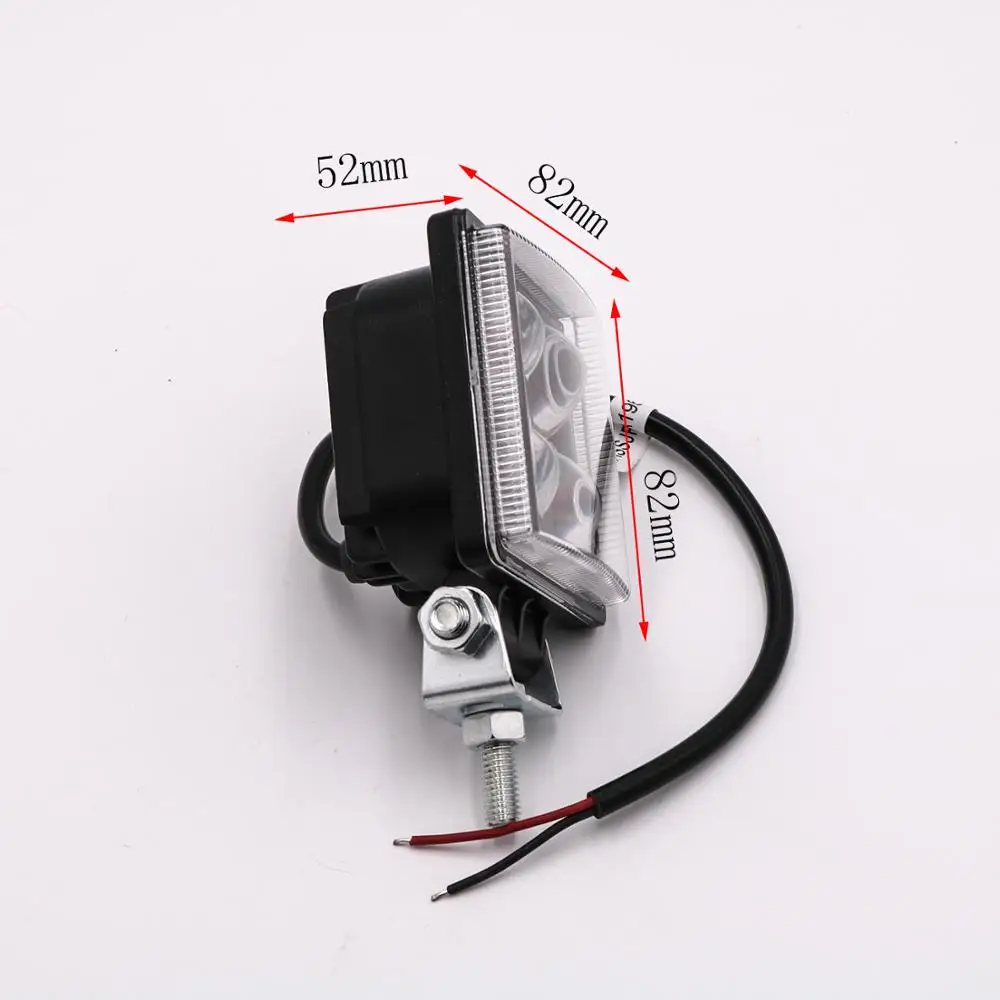 CENREE 1Pcs 12W 9-30V IP67 LED Light Auto Lamp Fog Light Work Light Bar Off Road ATV Tractor Train Bus Boat Spotlight
CENREE 1Pcs 12W 9-30V IP67 LED Light Auto Lamp Fog Light Work Light Bar Off Road ATV Tractor Train Bus Boat Spotlight