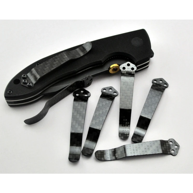 1Pc Carbon Fiber Pocket Knife Clip Suitable for C81/C11/710/551 CQC EDC Knife Clip Back Clip
1Pc Carbon Fiber Pocket Knife Clip Suitable for C81/C11/710/551 CQC EDC Knife Clip Back Clip
