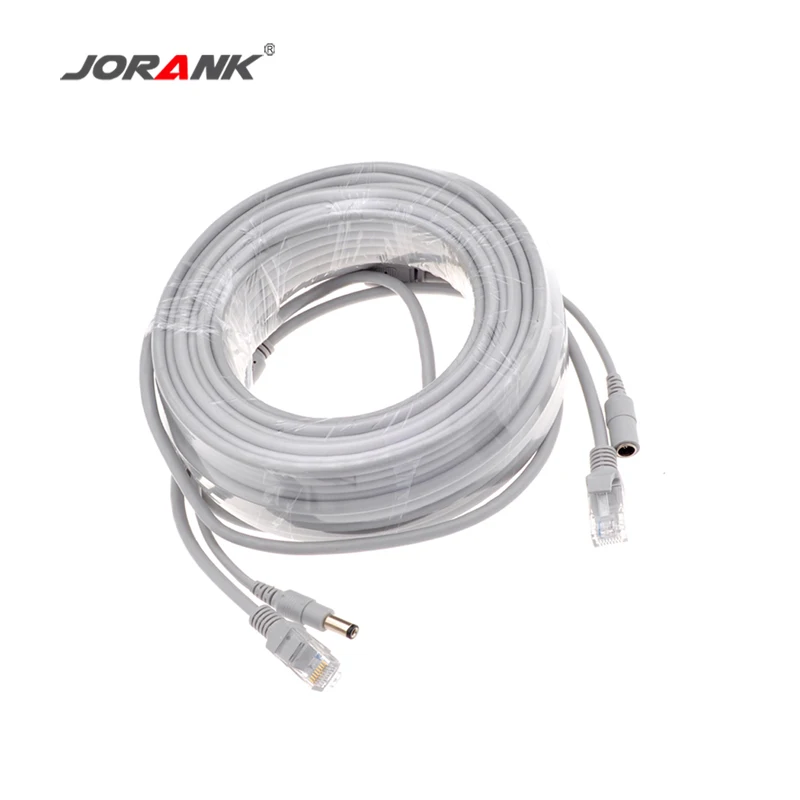 Высокое качество RJ45 удлинитель Ethernet IP Камера видео DC Мощность Cat5 Интернет CCTV