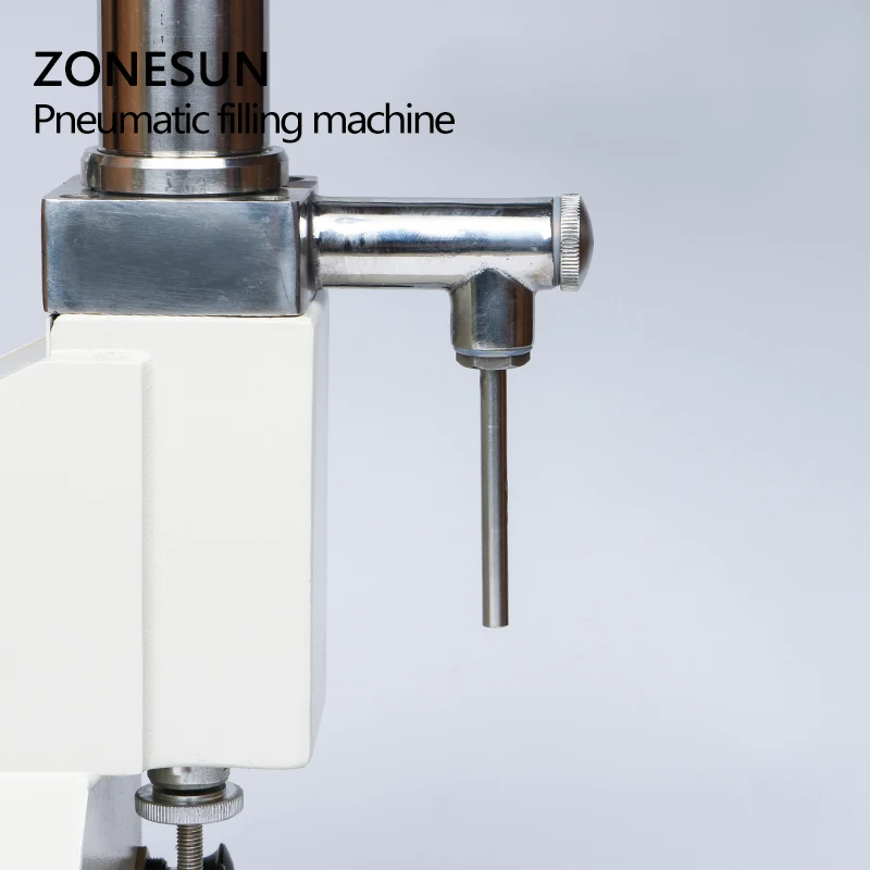 ZONESUN ручная Педальная машина для наполнения крема шампуня жидкого поршня из