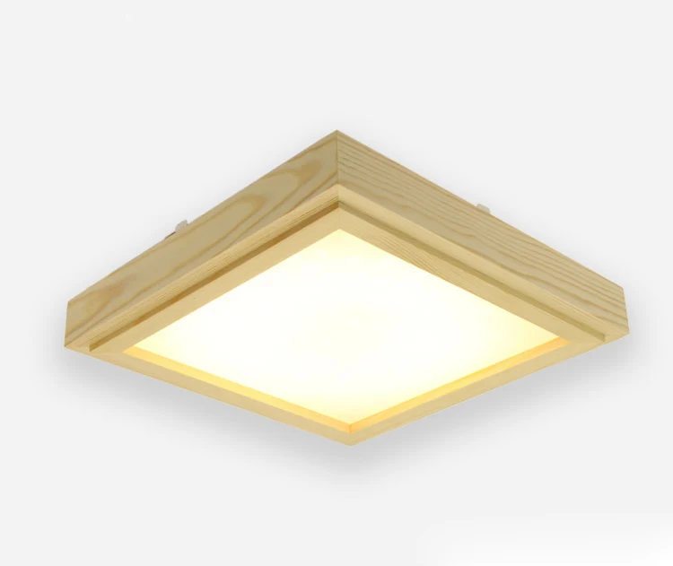 Japanese Style Tatami Wood Ceiling and Pinus Sylvestris Ultra-thin LED 30/33/43cm Wooden LED Lamp Square Ceiling Lamp Fixture
Japanese Style Tatami Wood Ceiling and Pinus Sylvestris Ultra-thin LED 30/33/43cm Wooden LED Lamp Square Ceiling Lamp Fixture