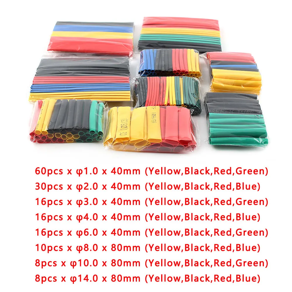 164pcs/Set Heat Shrink Tube,termoretractil Polyolefin Tube Cable Kit,Assorted Insulated Sleeving Tubing Wrap Wire Cable Sleeve
164pcs/Set Heat Shrink Tube,termoretractil Polyolefin Tube Cable Kit,Assorted Insulated Sleeving Tubing Wrap Wire Cable Sleeve