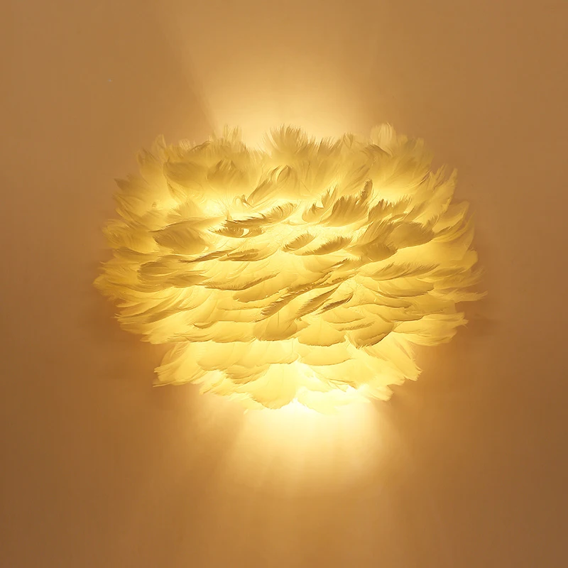 Feather Wall Lamp Bedroom Wedding Room Bedside Light Aisle Stair Wall Light Nordic Creative Lighting Postmodern Romantic Lamps
Feather Wall Lamp Bedroom Wedding Room Bedside Light Aisle Stair Wall Light Nordic Creative Lighting Postmodern Romantic Lamps