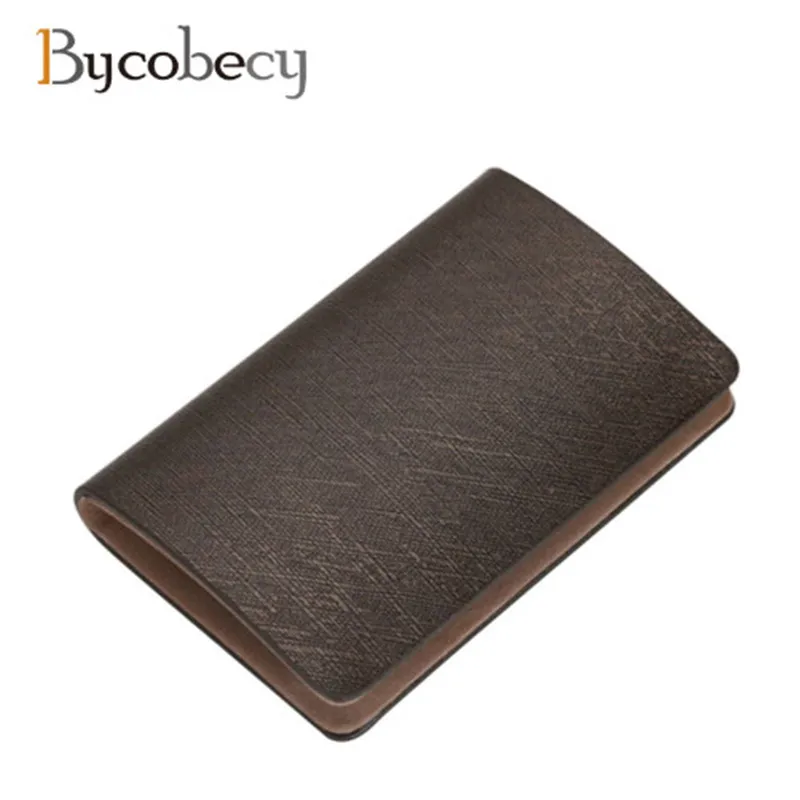 BYCOBECY Genuine Leather High Grade Men Name Card Holder ID Credit Card Wallet Big Capacity Card Case Organizer
BYCOBECY Genuine Leather High Grade Men Name Card Holder ID Credit Card Wallet Big Capacity Card Case Organizer