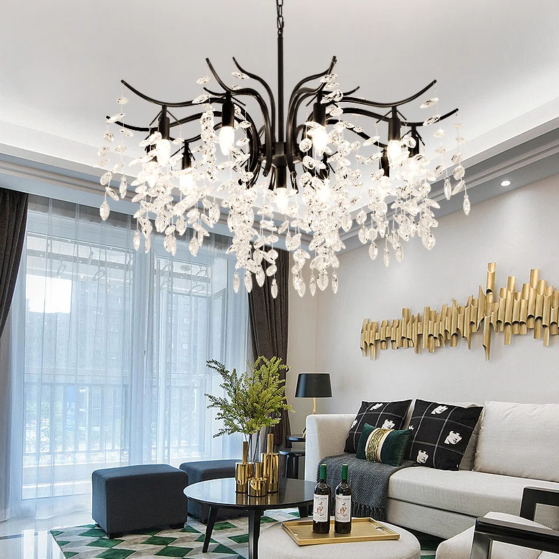 Led Crystal chandelier home lighting luminaire lustres de cristal Modern kitchen Dining room Living room chandeliers candelabro
Led Crystal chandelier home lighting luminaire lustres de cristal Modern kitchen Dining room Living room chandeliers candelabro