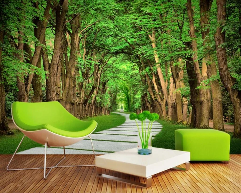 beibehang Custom wallpaper 3d photo mural boulevard slate road living room landscape background wall paper papel de parede mural
beibehang Custom wallpaper 3d photo mural boulevard slate road living room landscape background wall paper papel de parede mural