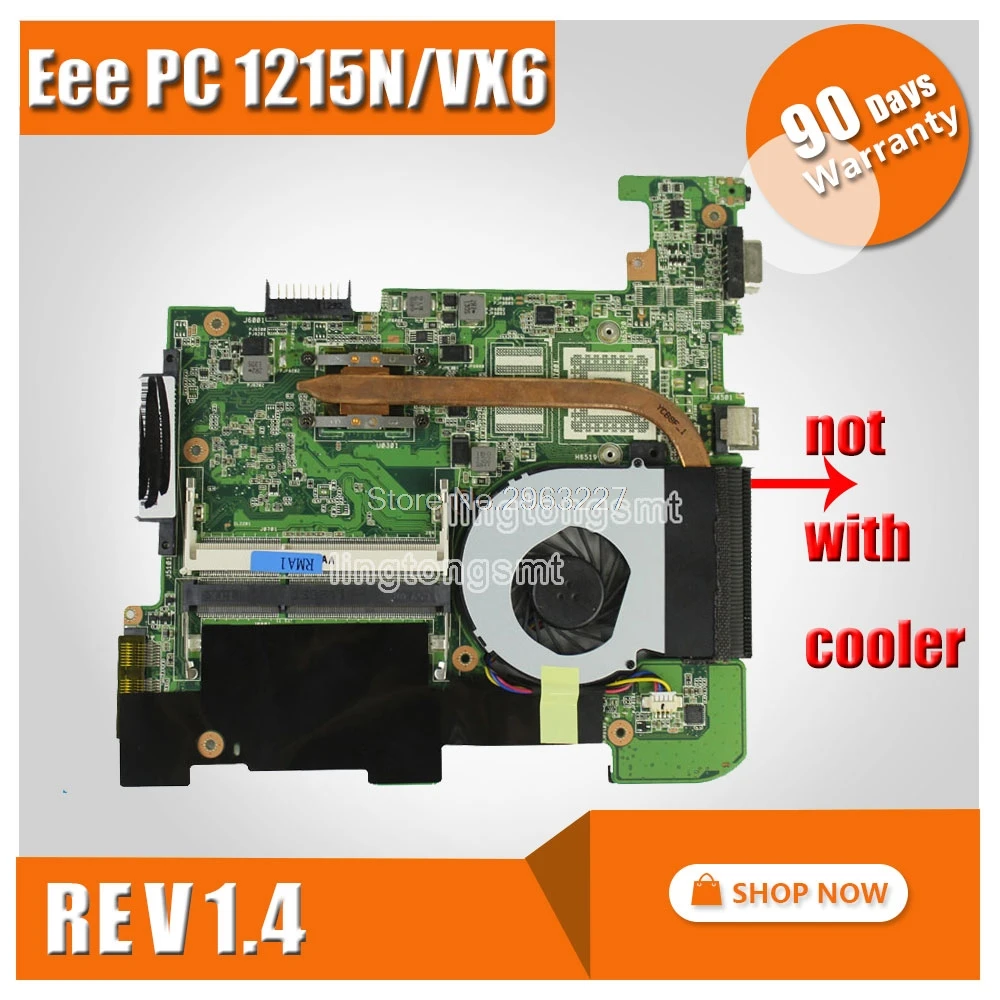 Материнская плата 1215N/VX6 rev 1 4 для For Asus Eee PC материнская ноутбука тест на