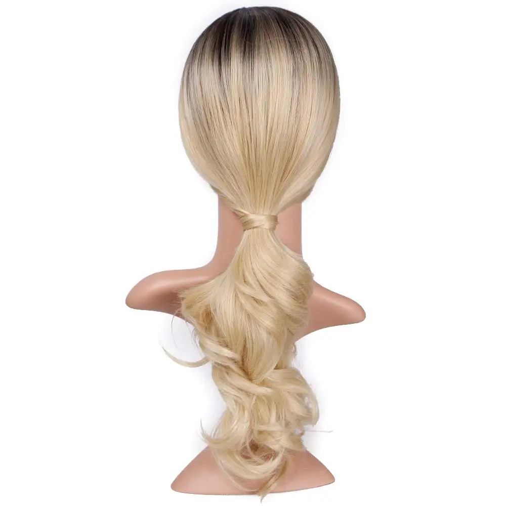 Gres High Temperature Fiber Femme Wig Elsa Natural Wave Long Women Toupee Black Blond Ombre Color Synthetic Hairpieces
Gres High Temperature Fiber Femme Wig Elsa Natural Wave Long Women Toupee Black Blond Ombre Color Synthetic Hairpieces