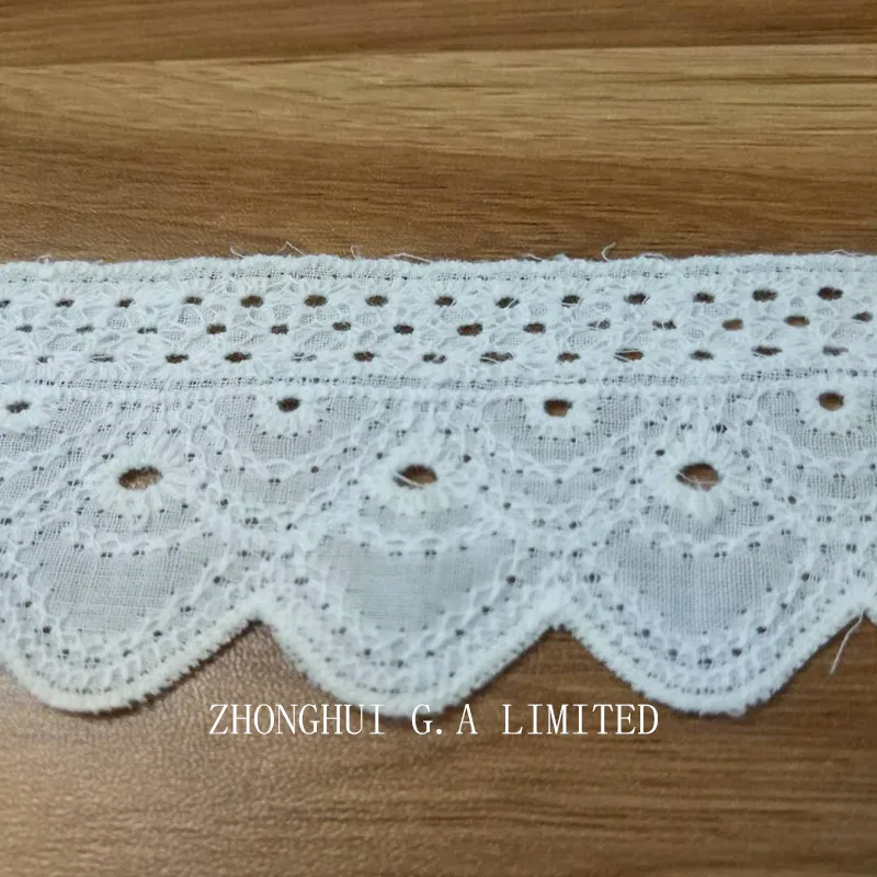 10yards 5cm width Cotton Embroidered Lace Fabric White Lace Cotton Fabric Sewing lace for clothing edge
10yards 5cm width Cotton Embroidered Lace Fabric White Lace Cotton Fabric Sewing lace for clothing edge