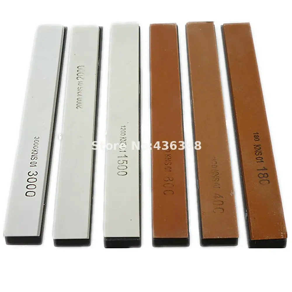 Grit 180#/400#/800#/1500#/2000#/3000# Kitchen Sharpening Knife Blade Sharpener 150mm *20mm *5mm Sharpening Stone Blade Whetstone
Grit 180#/400#/800#/1500#/2000#/3000# Kitchen Sharpening Knife Blade Sharpener 150mm *20mm *5mm Sharpening Stone Blade Whetstone