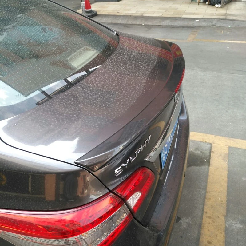Автомобильный Стайлинг Неокрашенный АБС пластик внешний задний Багажник крыло