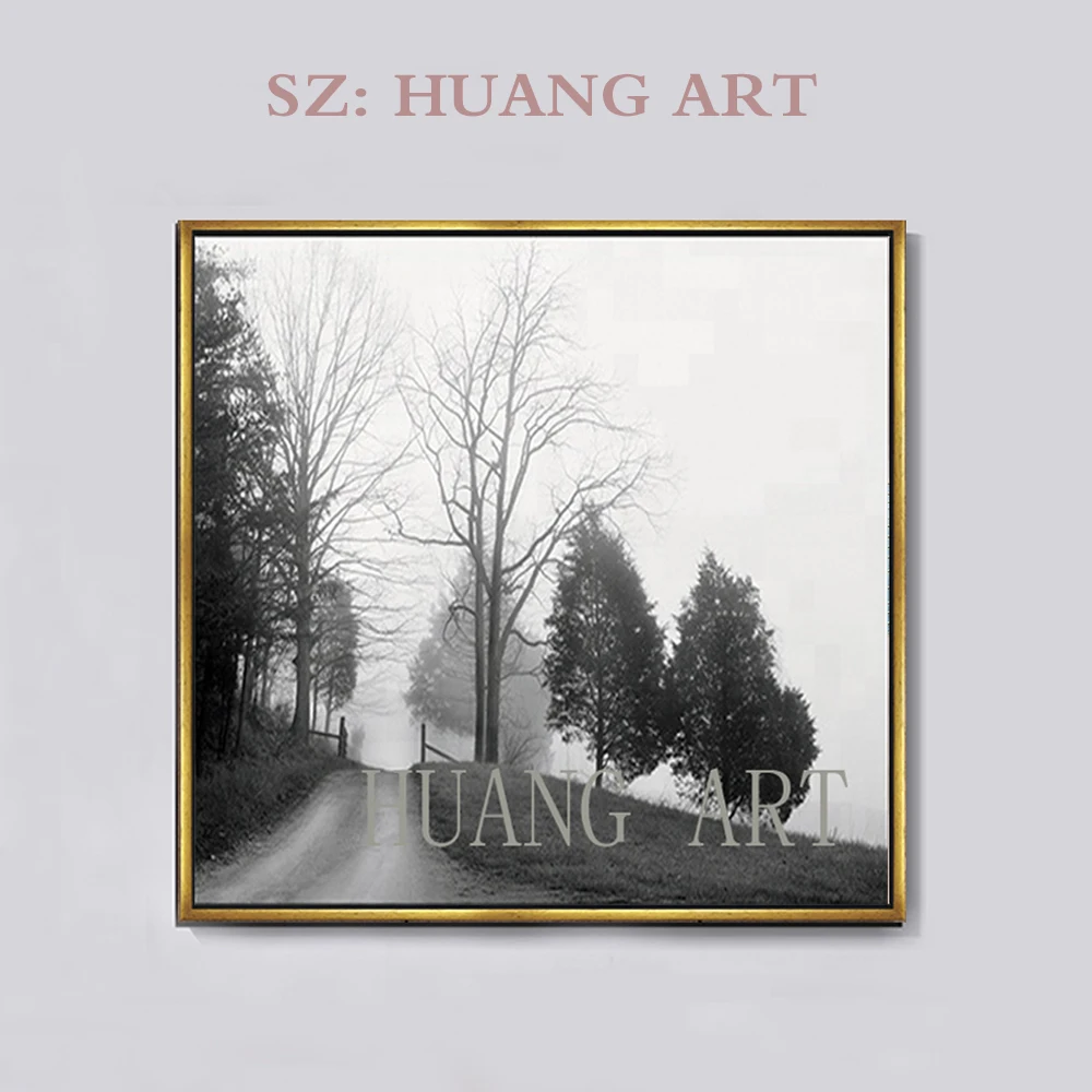 Hand-painted oil painting scenery flowers in black and white combination hotel restaurant adornment of bedroom the head of a bed
Hand-painted oil painting scenery flowers in black and white combination hotel restaurant adornment of bedroom the head of a bed
