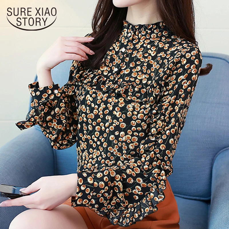 New 2021 Summer Fashion Casual Printed High Collar Chiffon Women Blouses Shirts Long Sleeve Female Tops Clothing Blusas 0109 30
New 2021 Summer Fashion Casual Printed High Collar Chiffon Women Blouses Shirts Long Sleeve Female Tops Clothing Blusas 0109 30