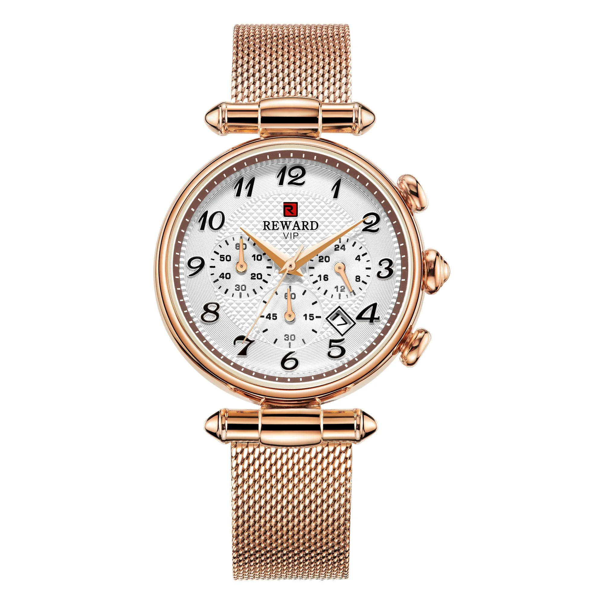 REWARD Watch Women's Watches Fashion Rose Gold Watch Top Luxury Clock Quartz Wristwatch Round Dail Charming For All Occasions
REWARD Watch Women's Watches Fashion Rose Gold Watch Top Luxury Clock Quartz Wristwatch Round Dail Charming For All Occasions
