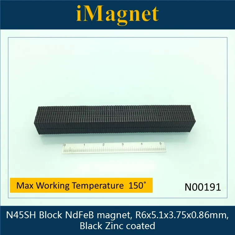 N00191 20pcsN45SH редкоземельный неодимовый магнит, R6x5.1x3.75x0.86mm, магнит Ndfeb, магнит для холодильника, черный цинковый магнит
N00191 20pcsN45SH редкоземельный неодимовый магнит, R6x5.1x3.75x0.86mm, магнит Ndfeb, магнит для холодильника, черный цинковый магнит