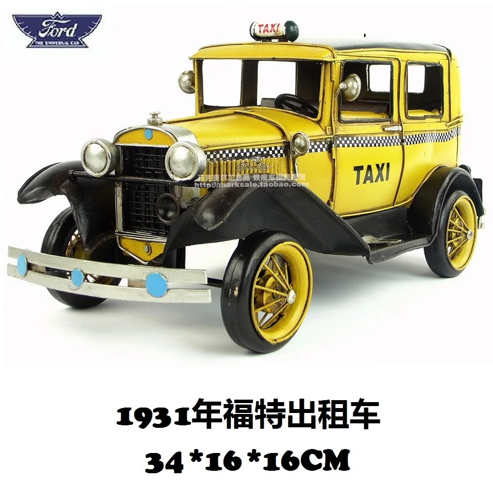 Hot Classic 1930 Ford Taxi Model Creative Mini Iron Car Models Best Gift Home Bar Decoration
Hot Classic 1930 Ford Taxi Model Creative Mini Iron Car Models Best Gift Home Bar Decoration