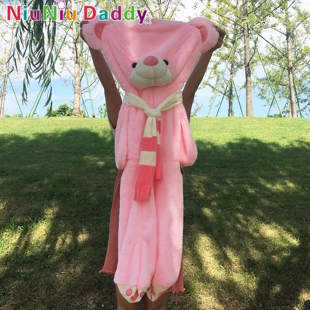 Niuniu Daddy 80cm to 200cm Giant Teddy Bear big Skins plush Bear with Scarf Plush Toys Dolls Factory Wholesale unstuffed toys
Niuniu Daddy 80cm to 200cm Giant Teddy Bear big Skins plush Bear with Scarf Plush Toys Dolls Factory Wholesale unstuffed toys