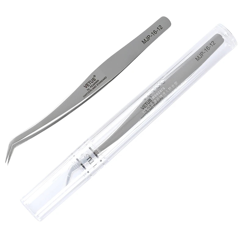 100% Genuine VETUS Tweezers Especially for 3D 6D Volume Fan Eyelash Extension Anti Acid Stainless Tweezers
100% Genuine VETUS Tweezers Especially for 3D 6D Volume Fan Eyelash Extension Anti Acid Stainless Tweezers