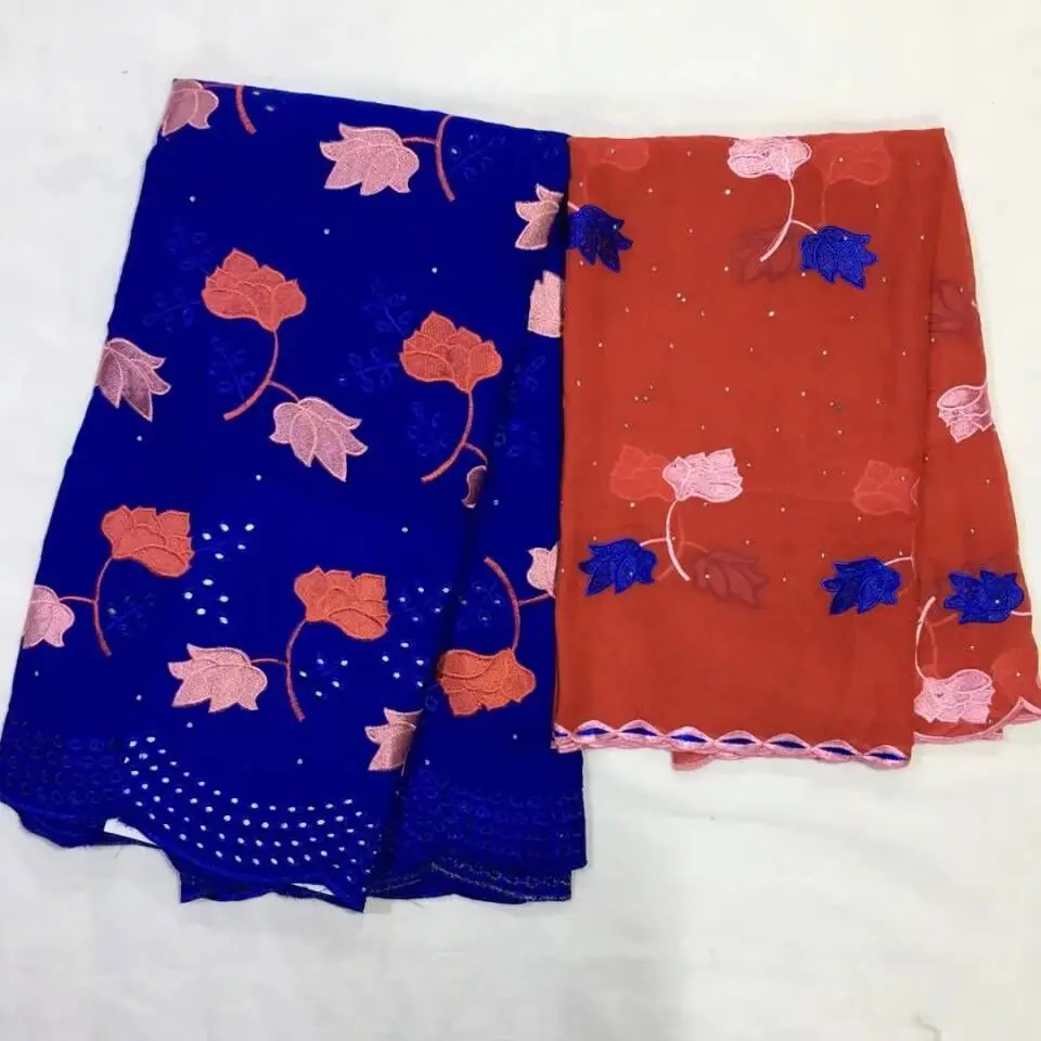 5Yards Beautiful royal blue african mesh cotton fabric embroidery and 2Yards red scarf french net lace set for dress HS7-6
5Yards Beautiful royal blue african mesh cotton fabric embroidery and 2Yards red scarf french net lace set for dress HS7-6