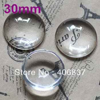 50pcs/lot, Good Quality 30mm Domed Round Transparent Clear Magnifying Glass Cabochon
50pcs/lot, Good Quality 30mm Domed Round Transparent Clear Magnifying Glass Cabochon