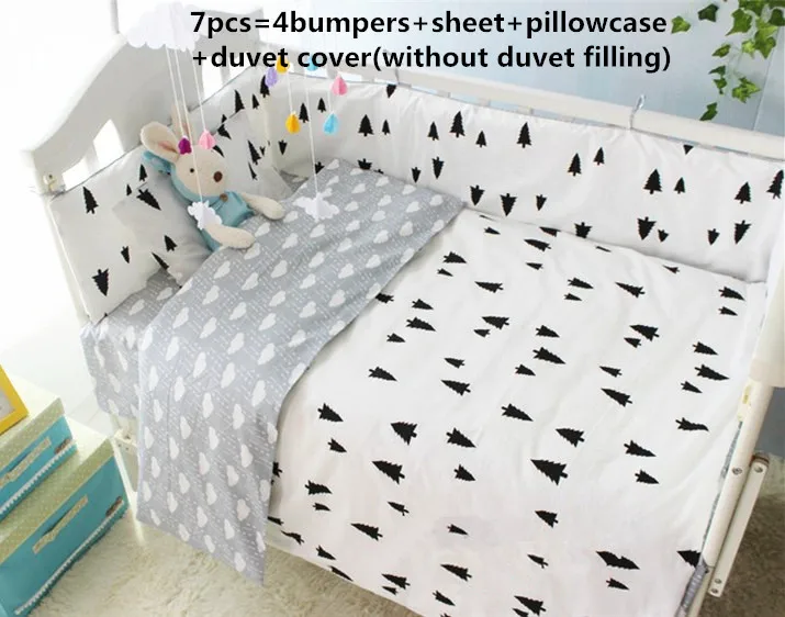 6/7PCS baby Bedding Sets Baby Crib Sheet With 100% Cotton cama infantil , 120*60/120*70cm
6/7PCS baby Bedding Sets Baby Crib Sheet With 100% Cotton cama infantil , 120*60/120*70cm