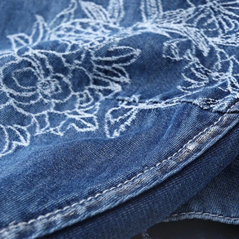 Summer Women Denim Dress Vintage Half Sleeve Embroidery Slim Dresses Plus Size Casual Dresses Femme co1
Summer Women Denim Dress Vintage Half Sleeve Embroidery Slim Dresses Plus Size Casual Dresses Femme co1