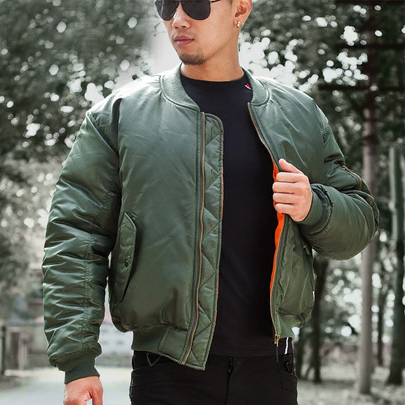 MA1 Army Air Force Fly Pilot Jacket Military Airborne Flight Tactical Bomber Jacket Men Winter Warm Aviator Motorcycle Down Coat
MA1 Army Air Force Fly Pilot Jacket Military Airborne Flight Tactical Bomber Jacket Men Winter Warm Aviator Motorcycle Down Coat